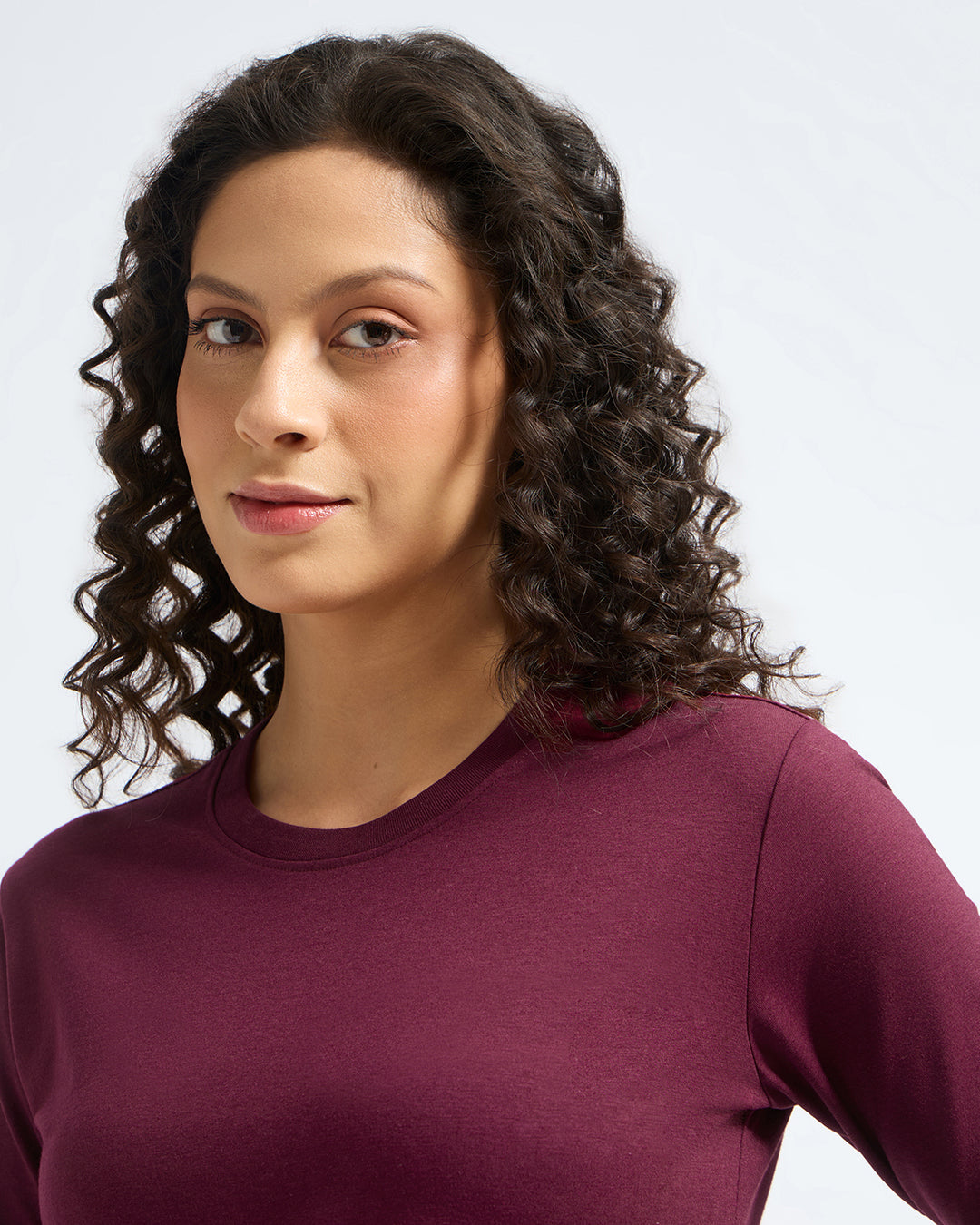 Bamboo Full-sleeve - Cranberry