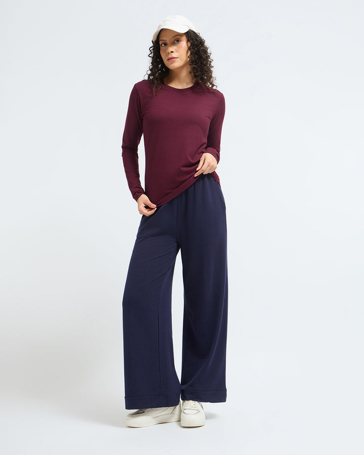 Bamboo Full-sleeve - Cranberry