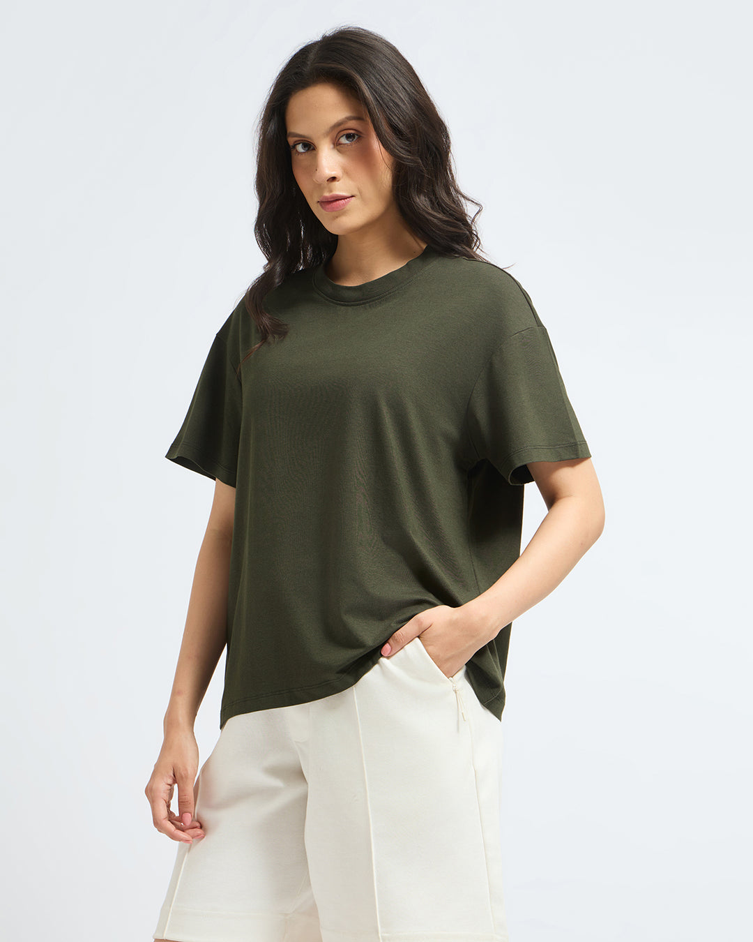 Bamboo Oversized - Muted Moss