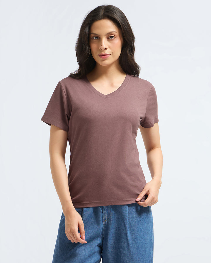 Bamboo V-Neck - Lavine