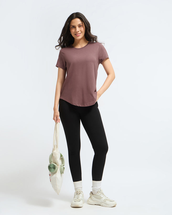 Bamboo Lounge T-Shirt - Lavine