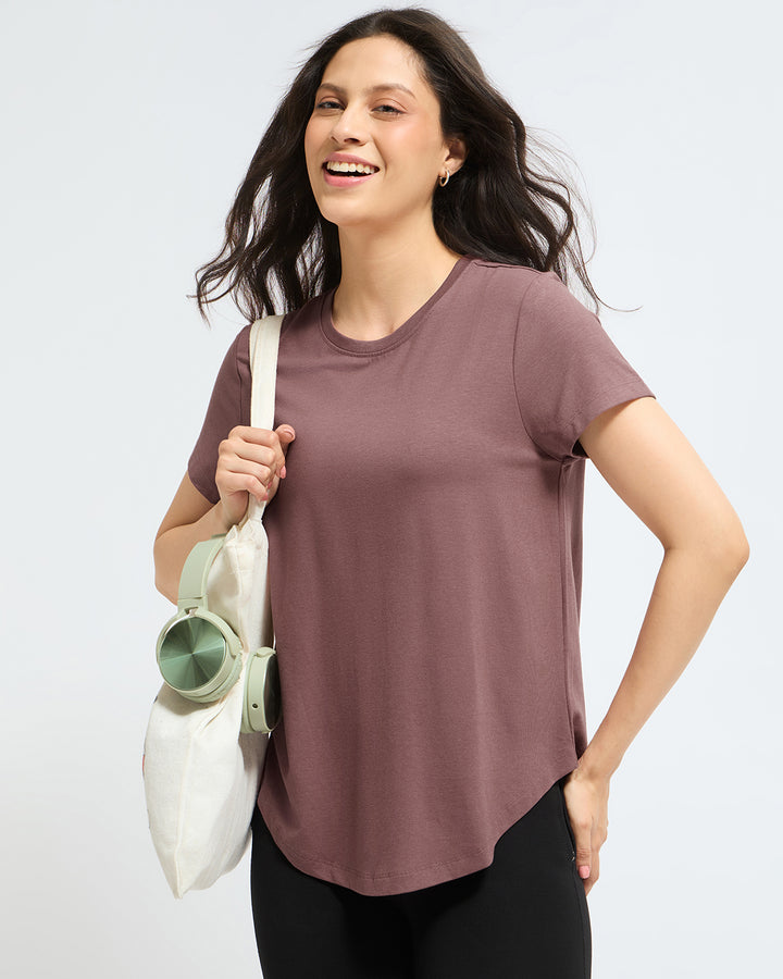 Bamboo Lounge T-Shirt - Lavine