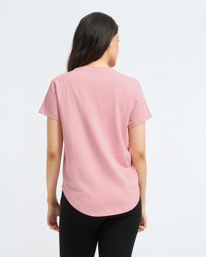 Bamboo Lounge T-Shirt - Serene Blush