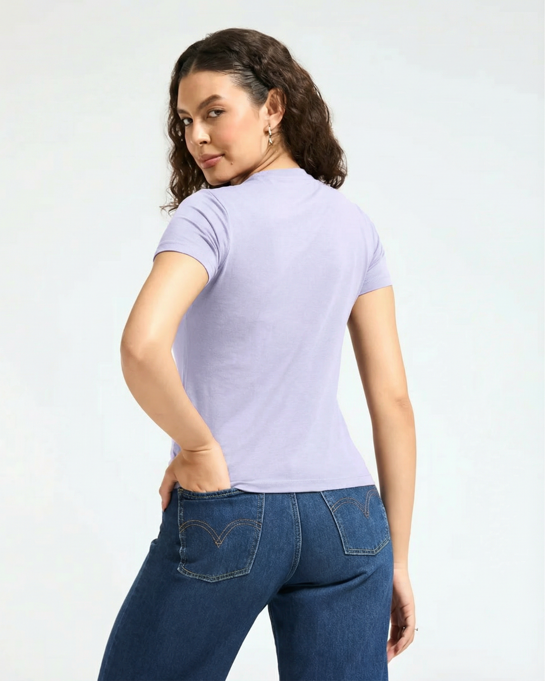 Bamboo Classic Crew - Thistle