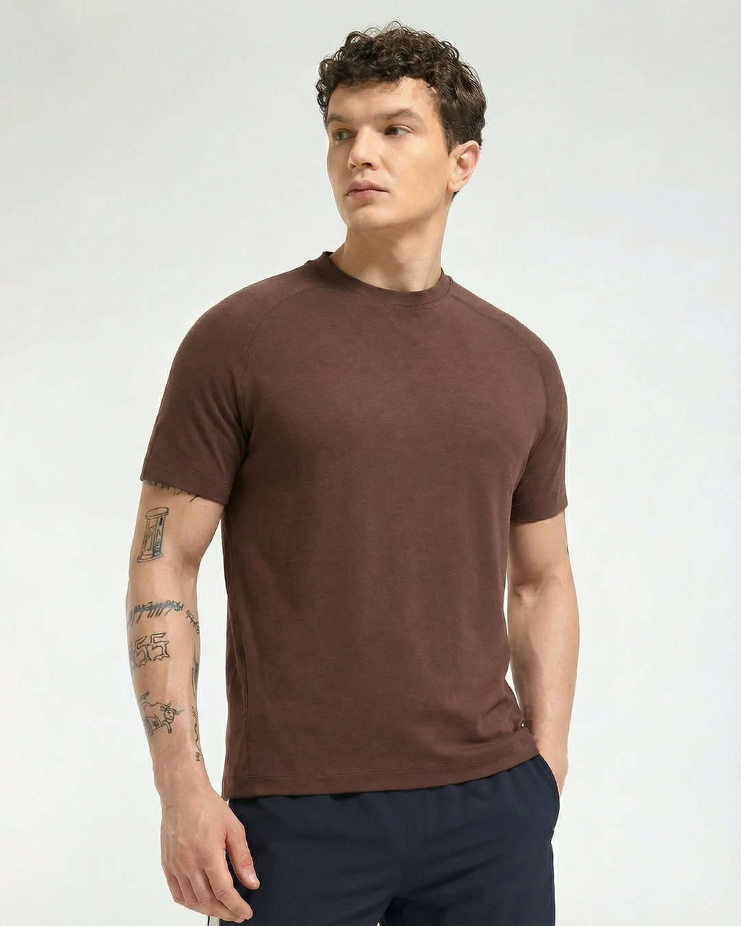 Bamboo Performance T-Shirt - Mocha