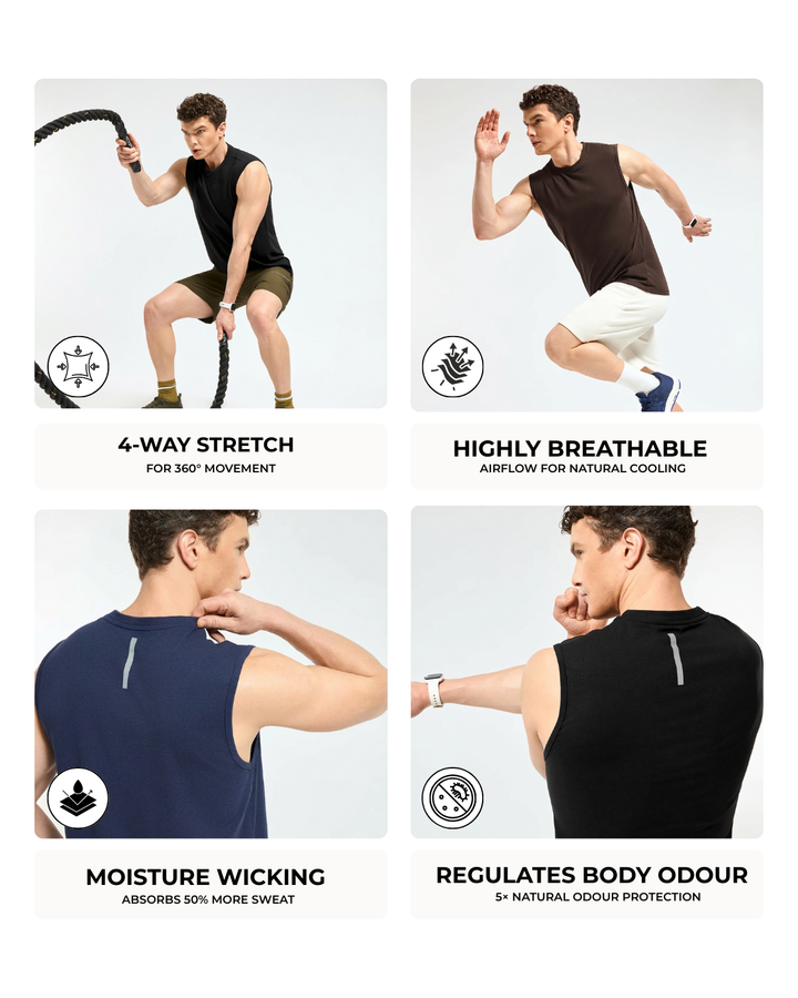 Bamboo Training Tank - Cocoa