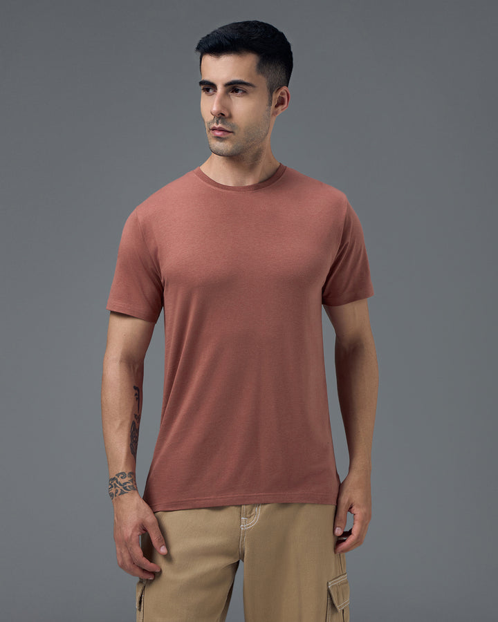 Wild Sienna Bamboo Crew Neck