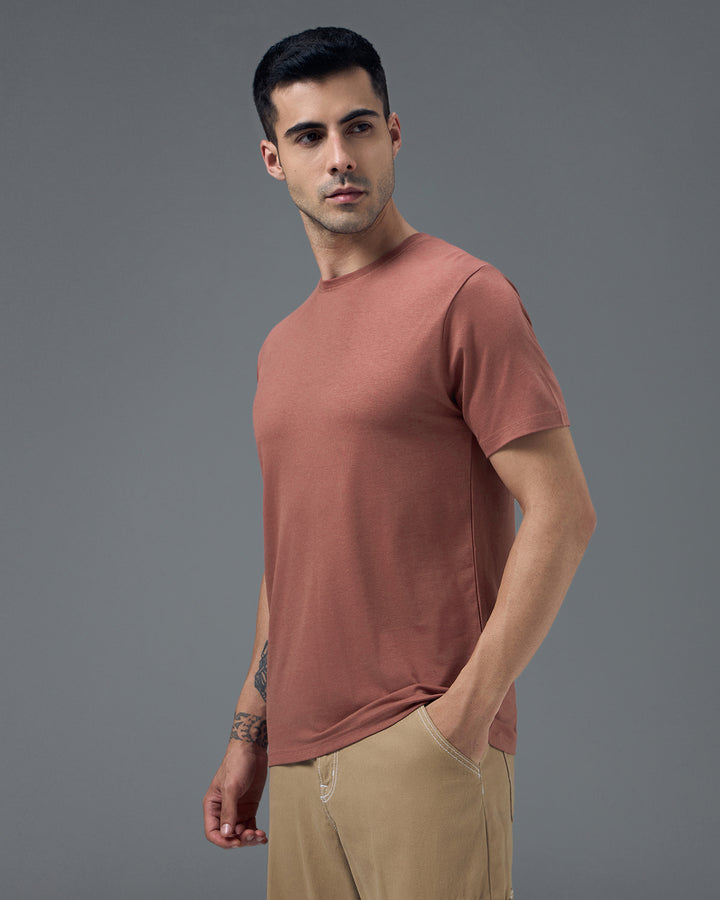 Wild Sienna Bamboo Crew Neck