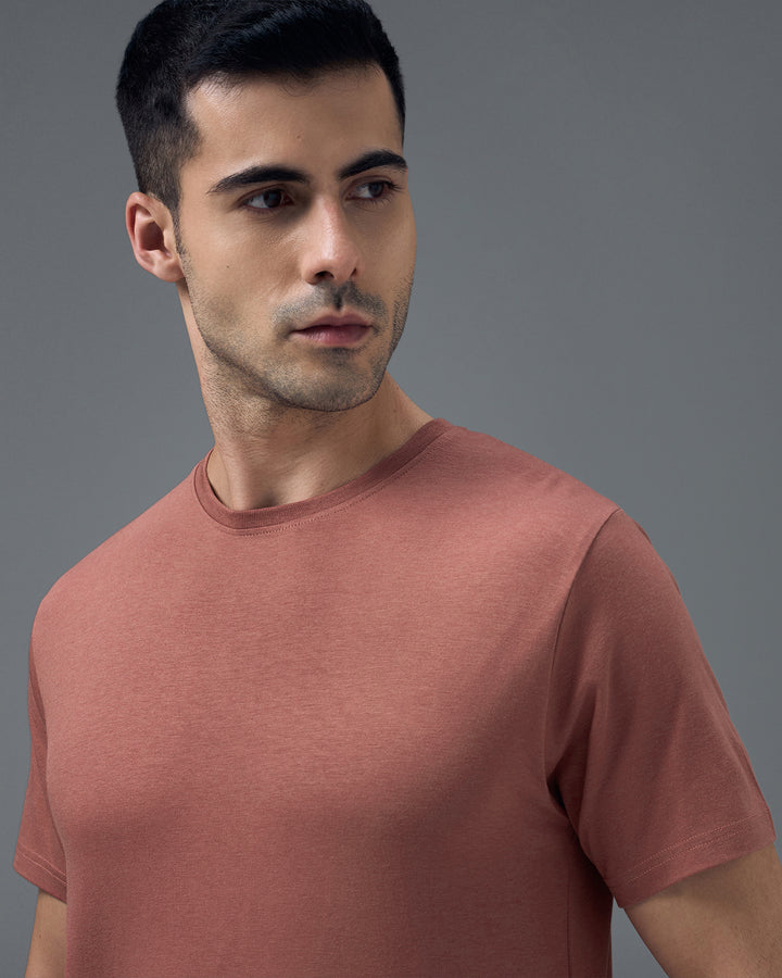 Wild Sienna Bamboo Crew Neck