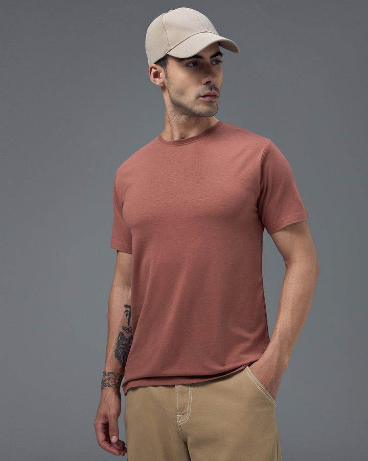 Wild Sienna Bamboo Crew Neck