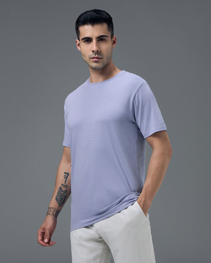 Lilac Bamboo Crew Neck