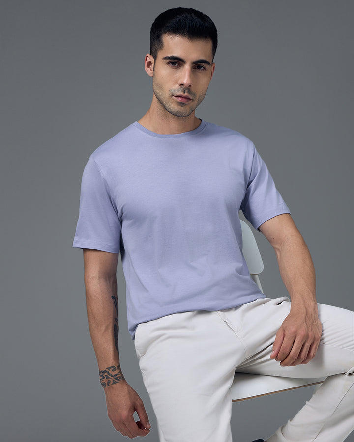 Lilac Bamboo Crew Neck