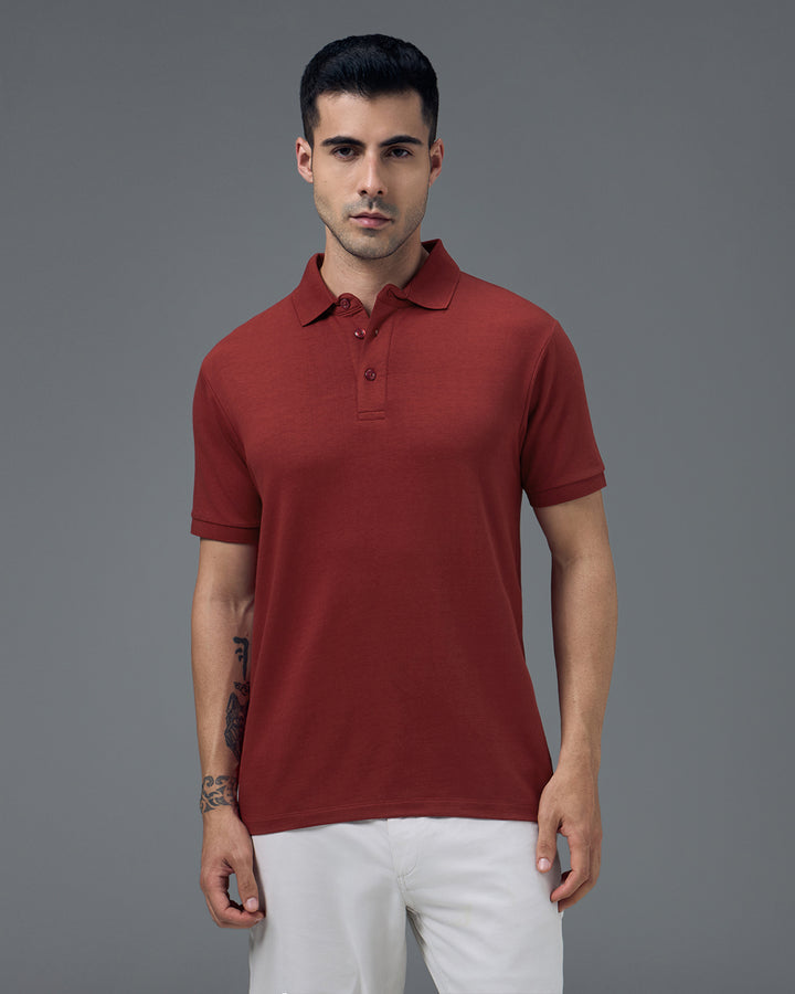 Mulberry Bamboo Polo