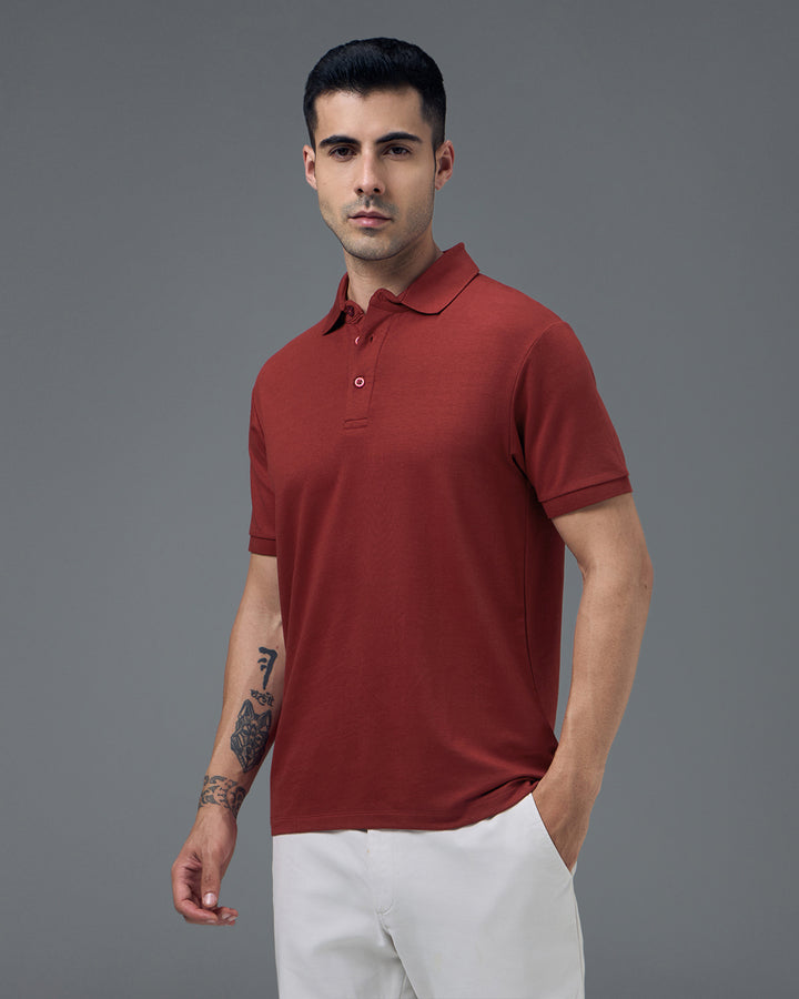 Mulberry Bamboo Polo