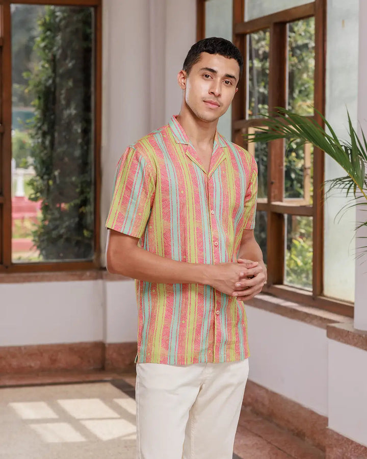 Habaneros - Cuban Collar Shirt Shirts Wellbi 